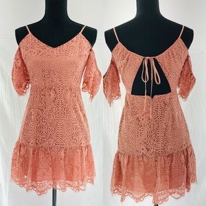 BB Dakota Cold Shoulder Mini Dress